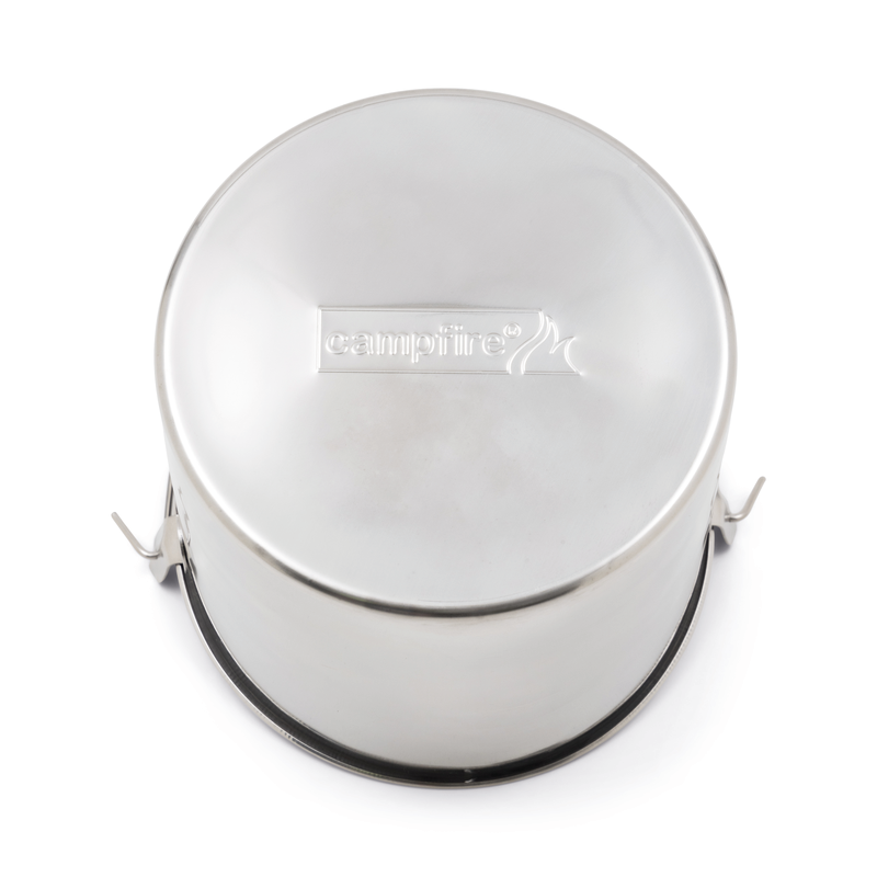 Campfire 2.8L Stainless Steel Billy Pot 4 Campfire 2.8L Stainless Steel Billy Pot - Image 2