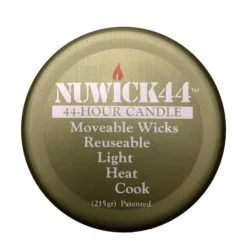 Nuwick Emergency / Disaster 44 Hour Medium Long Burn Candle With Matches