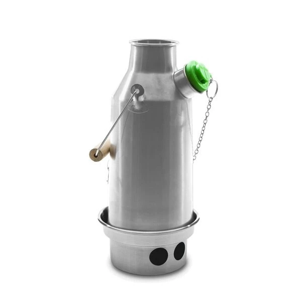 Kelly Kettle Trekker 0.6L Stainless Steel + Whistle 3 Kelly Kettle Trekker 0.6L Stainless Steel + Whistle