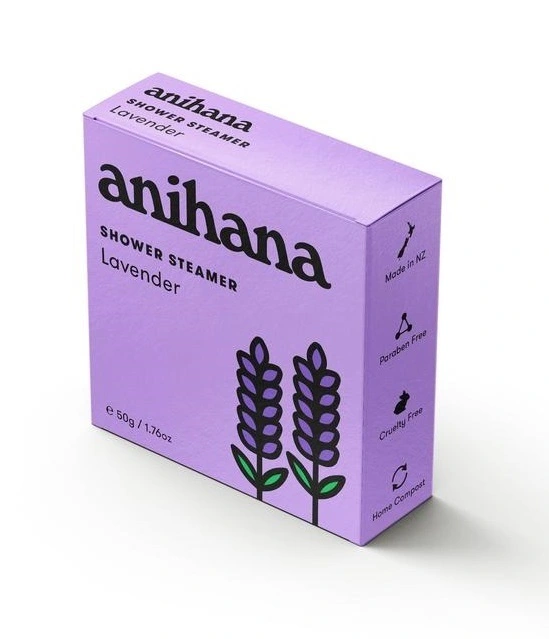 Anihana Shower Steamer Lavender 50g 4 Anihana Shower Steamer Lavender 50g - Image 2