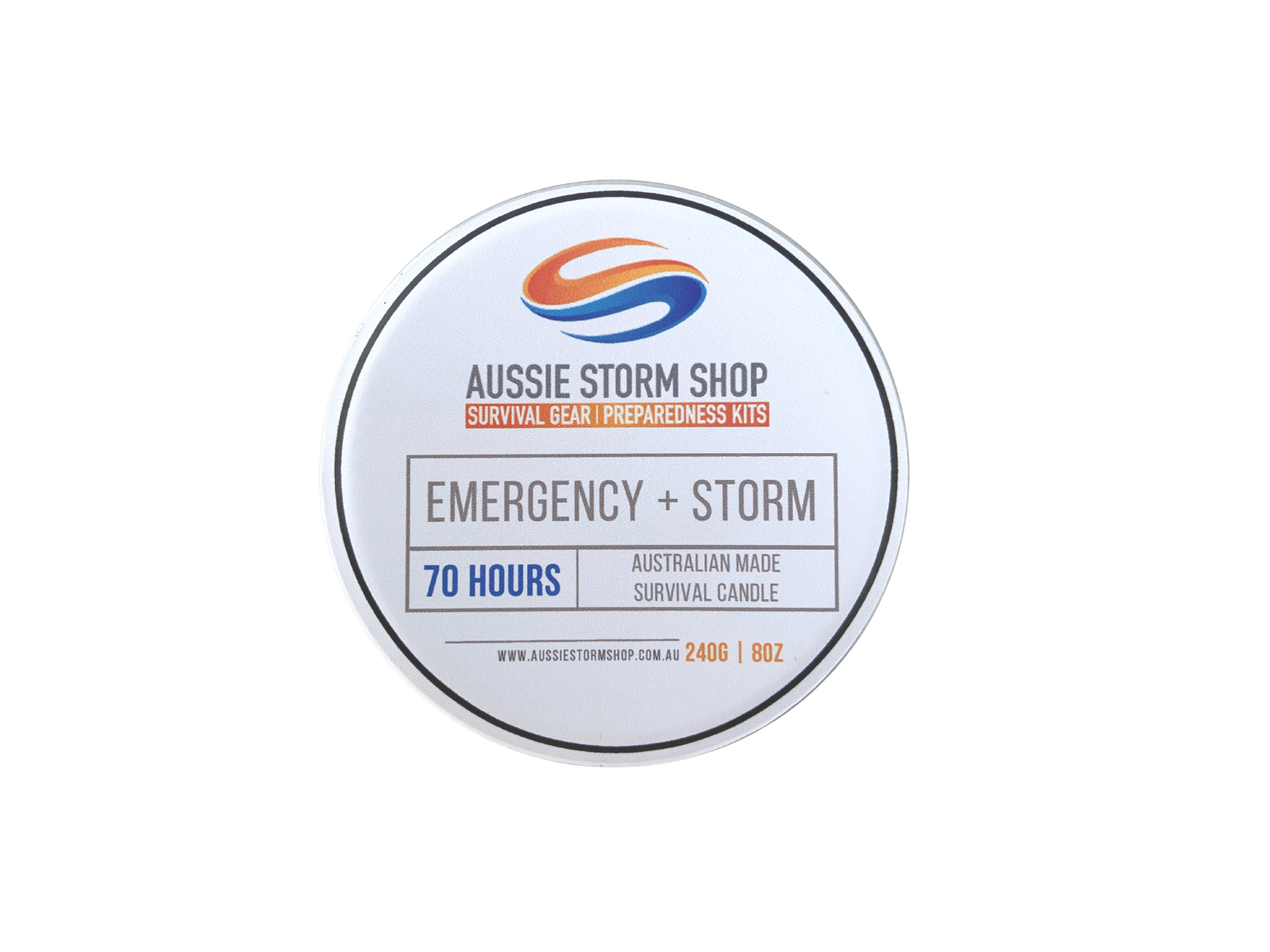 Aussie Storm Shop Emergency + Storm 70 Hour Long Burn Candle 5 Aussie Storm Shop Emergency + Storm 70 Hour Long Burn Candle - Image 3