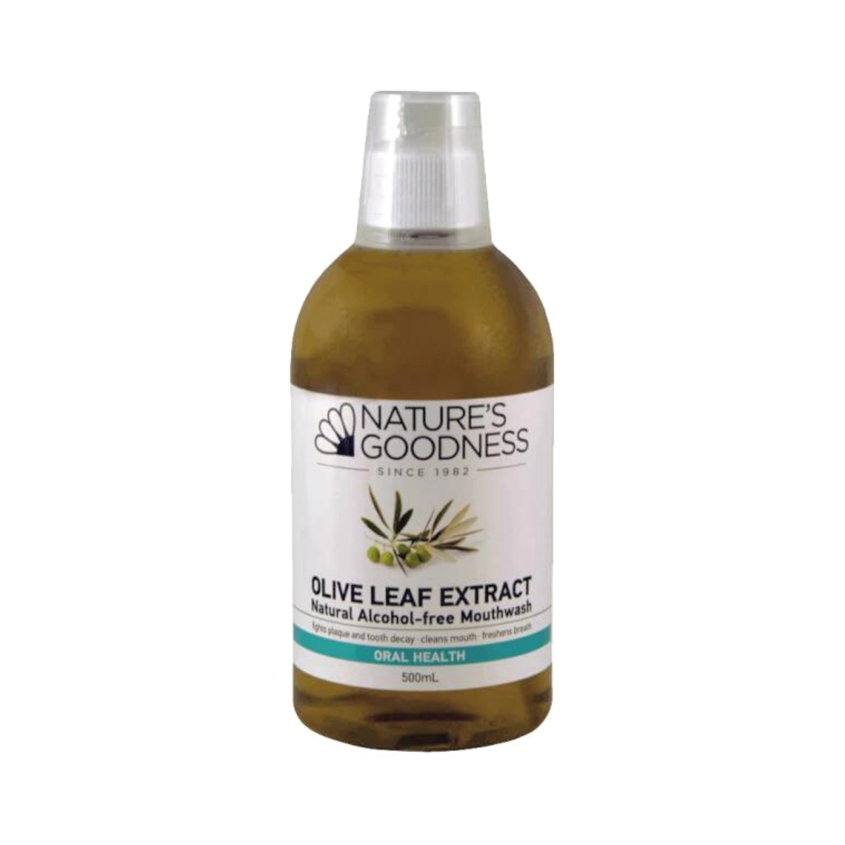 Nature's Goodness Mouthwash Olive Leaf Extract 3 Nature's Goodness Mouthwash Olive Leaf Extract