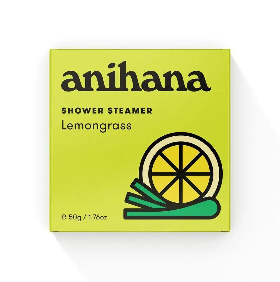 Anihana Shower Steamer Lemongrass 50g 3 Anihana Shower Steamer Lemongrass 50g