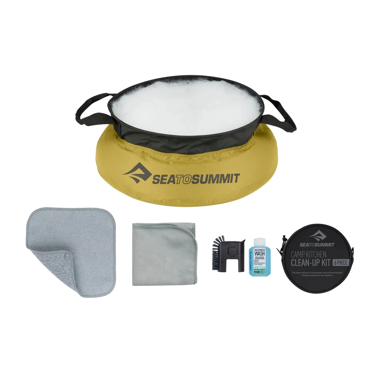 Sea To Summit Camp Kitchen Clean-Up Kit 3 Sea To Summit Camp Kitchen Clean-Up Kit