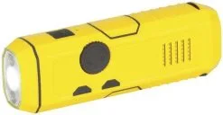 Techlight Dynamo Hand Crank AM FM Radio & Power Bank & LED Flashlight