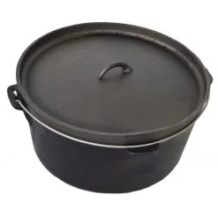 Supex Camp Dutch Oven Extra Large 16qt (15.1L) Pre-Seasoned