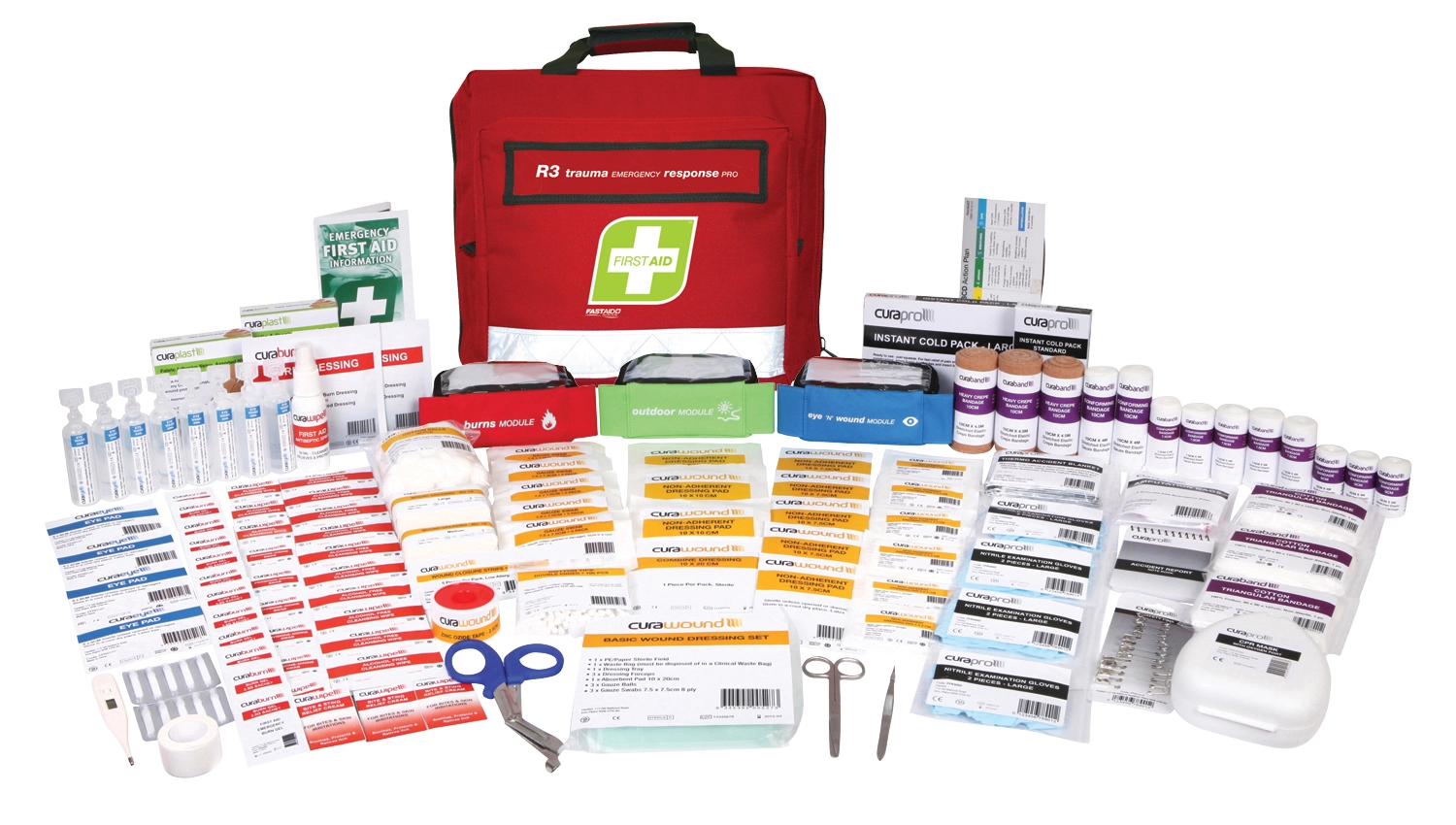 Fast Aid Paramedic Professional Medic Trauma First Aid Kit WHS Compliant 3 Fast Aid Paramedic Professional Medic Trauma First Aid Kit WHS Compliant