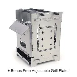 Firebox 5" S/S Stove Gen 2 With Firesticks