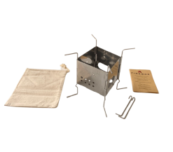 Firebox Stainless Steel Nano Gen2 Folding Ultralight Backpacking Stove -Caravan Sales Store FB 016 1