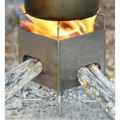 Firebox Stainless Steel Nano Gen2 Folding Ultralight Backpacking Stove -Caravan Sales Store FB 016 1