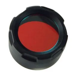 PowerTac® Red Filter For PowerTac E5/E9/E10/Cadet Or Flashlights With 25mm Bezel