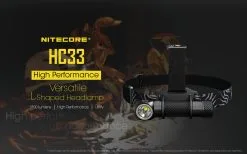 Nitecore HC33 1800 Lumen Headlamp -Caravan Sales Store HC33