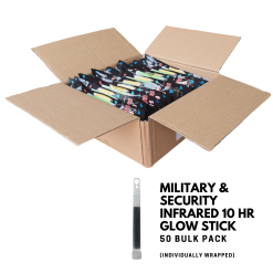 Aussie Storm Shop Infrared 10 Hr Glow Stick 50 Pack -Caravan Sales Store IRGlowstick50pk 1