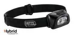 Petzl TACTIKKA + RGB 350 Lumen Headlamp Black