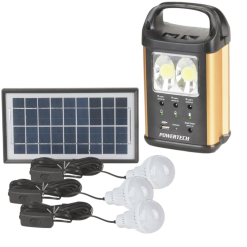 Aussie Storm Shop Portable Off Grid Solar Kit With LED Lights