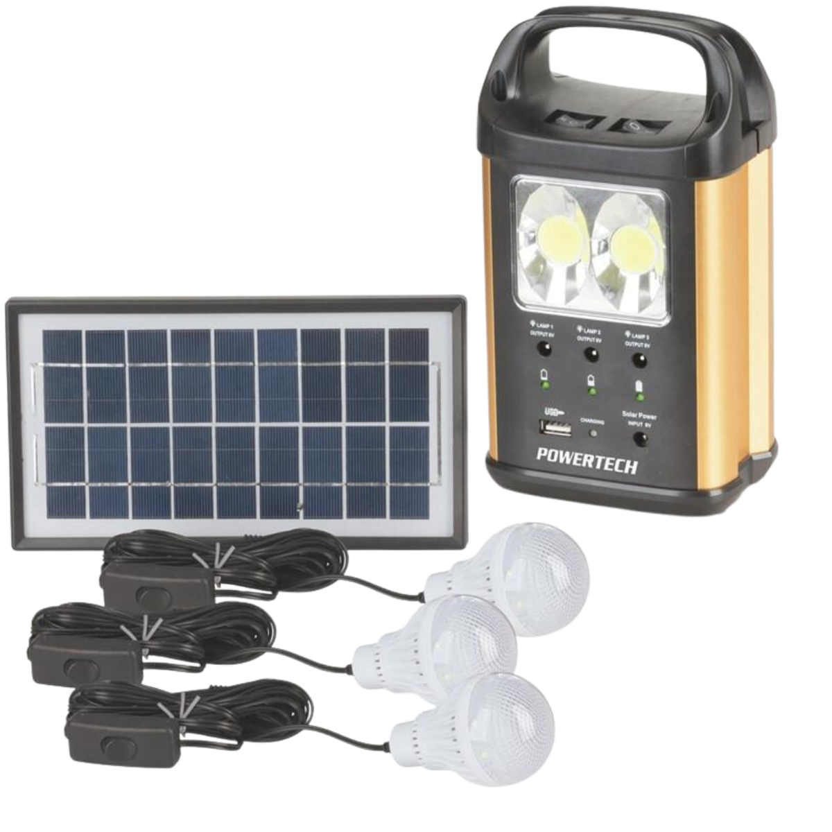 Aussie Storm Shop Portable Off Grid Solar Kit With LED Lights 3 Aussie Storm Shop Portable Off Grid Solar Kit With LED Lights