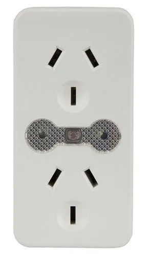 Powertech Double Adapter With LED Night Light 4 Powertech Double Adapter With LED Night Light - Image 2