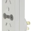 Powertech Double Adapter With LED Night Light -Caravan Sales Store PP4039
