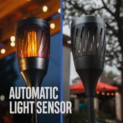 Skeeter Hawk Solar Torch Zapper W/ Flickering Flame -Caravan Sales Store SKE ZAP 1008 A 1