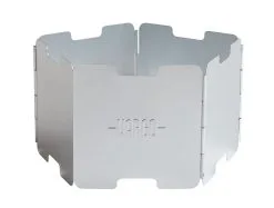 Vargo Lightweight Aluminium Windscreen Natural Silver