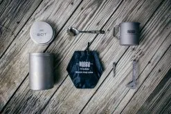 Vargo BOT Titanium Bottle Pot 1 Litre -Caravan Sales Store T 427 3