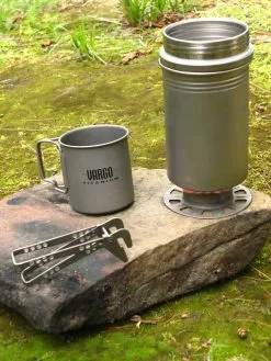 Vargo BOT Titanium Bottle Pot 1 Litre -Caravan Sales Store T 427 4