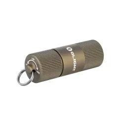 Olight I1R2 EOS Rechargeable Keychain Torch 150 Lumens Desert Tan